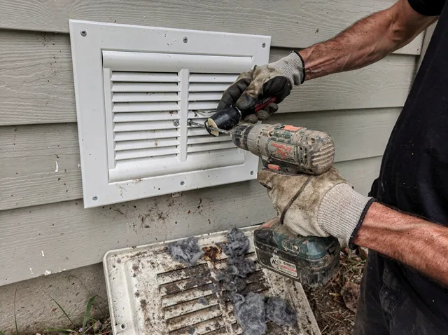 Dryer Vent Cover Replacement in Clearwater