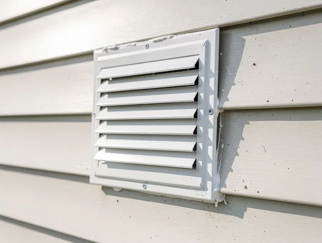 Expert vent cover replacement by Clearwater Dryer Vent Cleaning in Clearwater