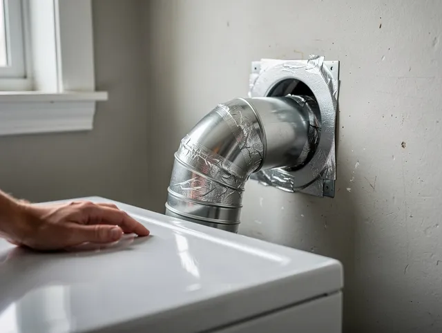 Clearwater Dryer Vent Cleaning expert performing professional dryer vent repair and installation in Clearwater